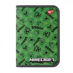 492203 Папка для зошитів Yes пласт. на блискавці В5 "Minecraft. Creepers"