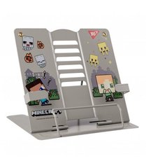 470516 Підставка для книг з додатковими фіксаторами Yes "Minecraft", метал