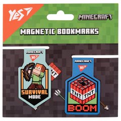 708103 Закладки магнітні Yes "Minecraft Steve", 2шт