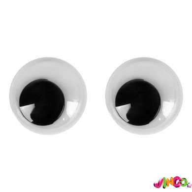 Оченята SANTI самоклеючі, чорні, d-12мм, 50 шт. уп., 954633