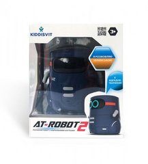 AT002-02-UKR Розумний робот з сенсорним керуванням та навчальними картками - AT-ROBOT 2 (темно-фіол