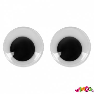 Оченята SANTI самоклеючі, чорні, d-20мм, 30 шт. уп., 954636
