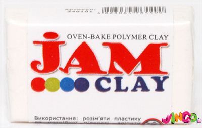 5018101 Пластика Jam Clay, Зефір (білий), 20г