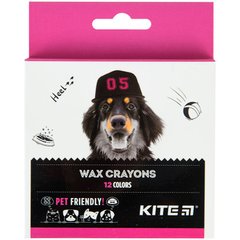 K22-070 Крейда воскова, 12 кольорів Kite Dogs