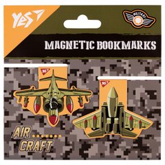 708112 Закладки магнітні Yes "Military", 2шт