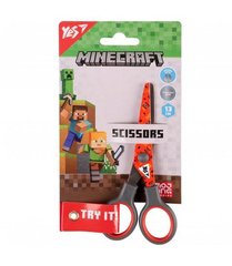 480424 Ножиці Yes "Minecraft" 13см, з принтом на лезі, червоні