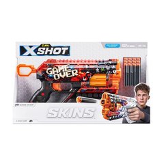 Швидкострільний бластер X-SHOT Skins Griefer Game Over (12 патронів), 36561D
