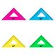 370575 Трикутник YES рівнобедрений флуор. 8 см