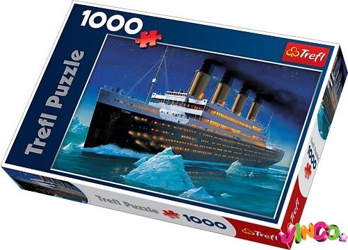 10080 Пазли - (1000 елм.) - "Титанік" Trefl