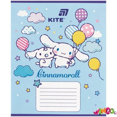 Зошит шкільний Kite Hello Kitty HK26-235, 12 аркушів, коса лінія