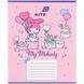 Зошит шкільний Kite Hello Kitty HK26-235, 12 аркушів, коса лінія
