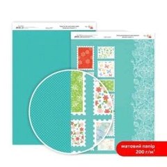 Дизайнерський папір двосторонній ROSA TALENT Ніжність квітів №4 Матовий (5318020)