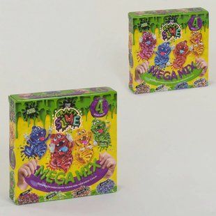 Безпечний освітній набір для проведення дослідів "Crazy Slime 4в1" укр.,SLM-03-01U,02U