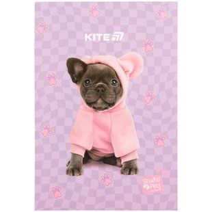 Блокнот-планшет Kite Studio Pets SP25-194, A5, 50 аркушів, у клітинку