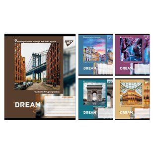 767706 А5 60 лін. Yes Dream City, зошит учнівський загальний