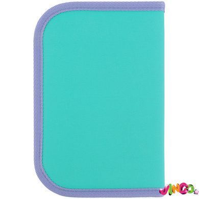 Пенал Kite, 1 відділення, 2 відвороти, без наповнення, 622, LO (LO26-622), М'ятний