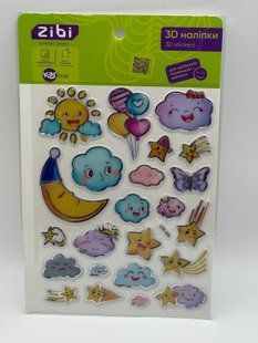 ZB.63409 3D наліпки Колискова 19 см, KIDS Line