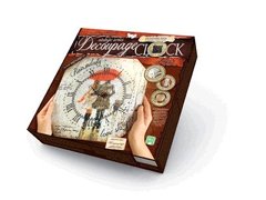 Комплект креативної творчості "Decoupage Clock" (10), DKС-01-06,07,08,09,10