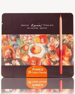 Олівці MARCO 24 кольорів. FineArt-24TN