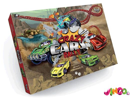 DTG93R Настільна розважальна гра "Crazy Cars Rally" (20)