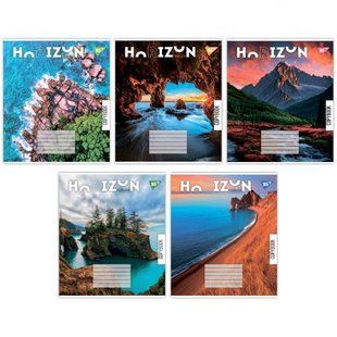 767159 А5 60 лін. Yes Horizon nature, зошит для записів