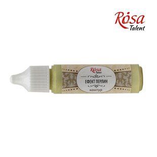 18717 Контур Ефект перлин, Імбирний, 20 мл, ROSA TALENT