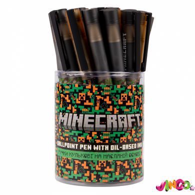 Ручка кулькова YES Minecraft 0,7 мм синя (412148)