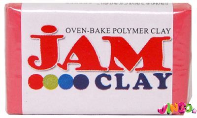 5018501 Пластика Jam Clay, Малиновий мус, 20г