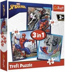 Пазли 3in1 Spiderman Друзі-павуки, 34874 Trefl