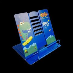 ZB.3502-02 Підставка для книг 200x155x190мм, металева, синій