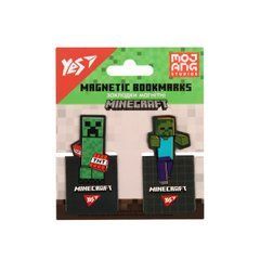Закладки магнітні YES "Minecraft", висікання, 2 шт (708397)