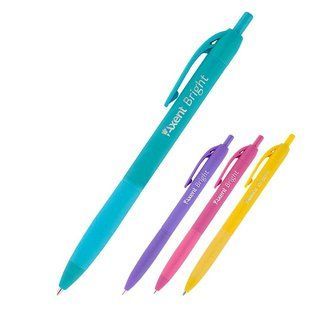 AB1079-02-A Ручка кулькова автом. Bright, синя