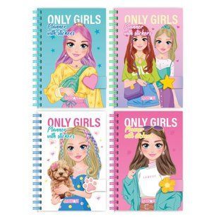 LS-01 Блокнот для дівчаток "Only Girls Planner"