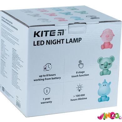 Светильник-ночник LED с аккумулятором Koala, зеленый