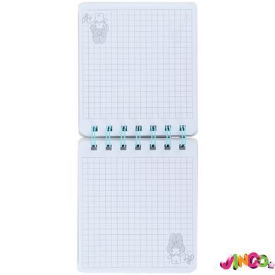 Блокнот на спіралі Kite My Melody HK26-276-2, 80 аркушів, клітинка
