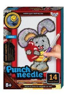 PN-01-01,02,03,04,05...10 Набір для творчості "PUNCH NEEDLE" килимова вишивка