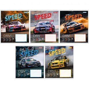 767331 А5 36 кл. 1В Speed the best, зошит для записів