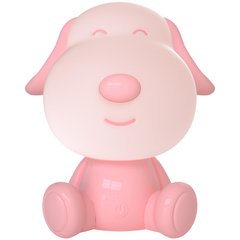 Светильник-ночник LED с аккумулятором Doggy, розовый