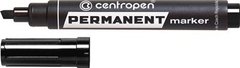 Маркер Permanent 1-4,6 мм клиновидный черный (8576)