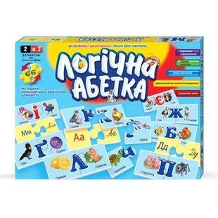 Гра наст. "Логічна абетка" укр. DT66Asp-U