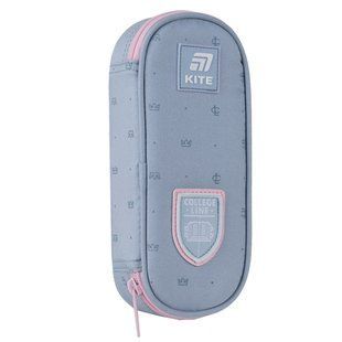 Пенал Kite College Line для дівчаток K25-599-3, комбінований