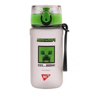 Пляшка для води Yes "Minecraft.Boom" 500 мл, софт тач (708320)