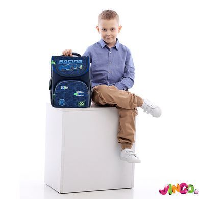 Рюкзак GoPack Education каркасний 5001S-6 Racing, комбінований