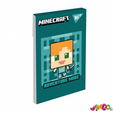 Блокнот YES А7/48 кл клей YES Minecraft (152110)