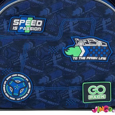 Рюкзак GoPack Education каркасний 5001S-6 Racing, комбінований