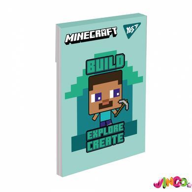 Блокнот YES А7/48 кл клей YES Minecraft (152110)