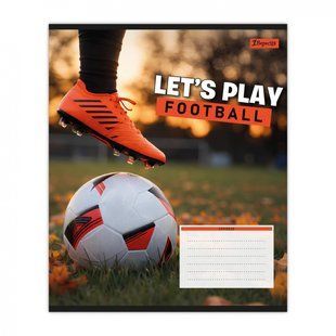 768748 Зошит учнівський 1В "Let's play football" А5 12 лін.