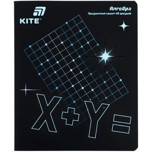 Зошит предметний Kite Lumen K26-240-3, 48 аркушів, клітинка, алгебра