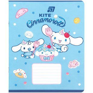 Зошит шкільний Kite Cinnamoroll CR26-236, 18 аркушів, клітинка