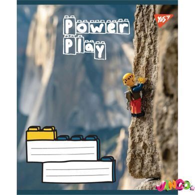 Зошит учнівський шкільний, А5 12 лін. Yes Power Play (767847)